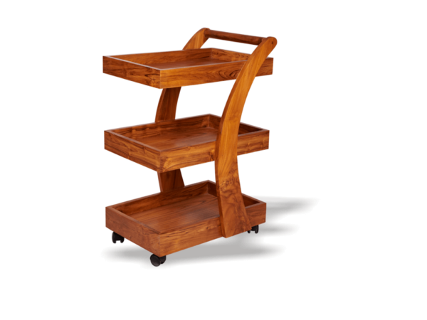Neel Wooden Spa Trolley