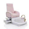 Aura Darcy Pedicure Beauty Salon Furniture Spa - Pink - Image 6